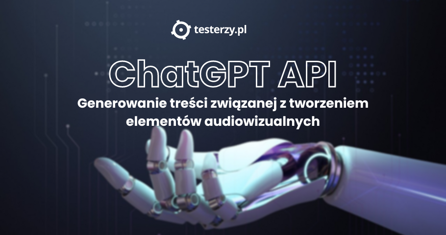 ChatGPT API. Generowanie treści związanej z tworzeniem elementów wizualnych
