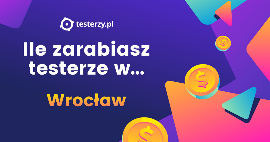 Analiza zarobków testerów - 2019. Wrocław