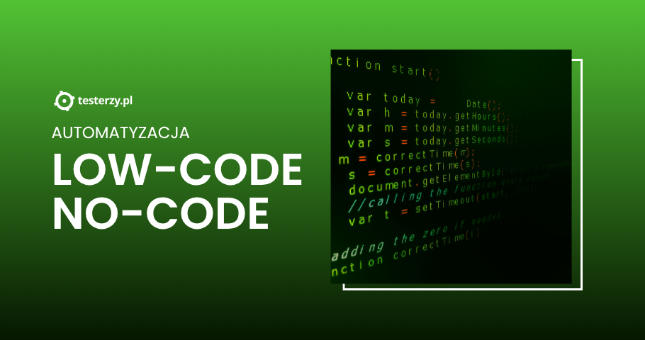 Automatyzacja low-code/no-code