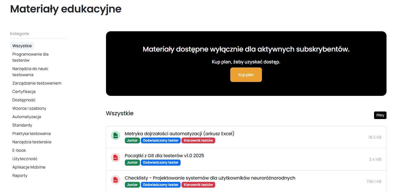 testerzy-plus-darmowe-konto-widok-materialow.png