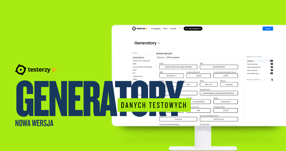 Generatory danych testowych. Nowa wersja