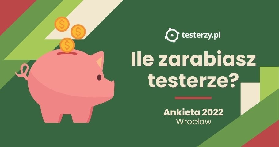 Analiza zarobków testerów - 2022. Wrocław