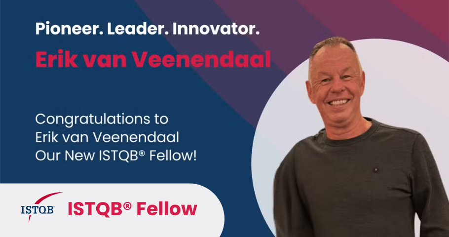 Erik van Veenendaal. Kolega ISTQB®