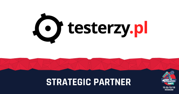 testerzy.pl - Partner Strategiczny konferencji Agile & Automation Days 2018