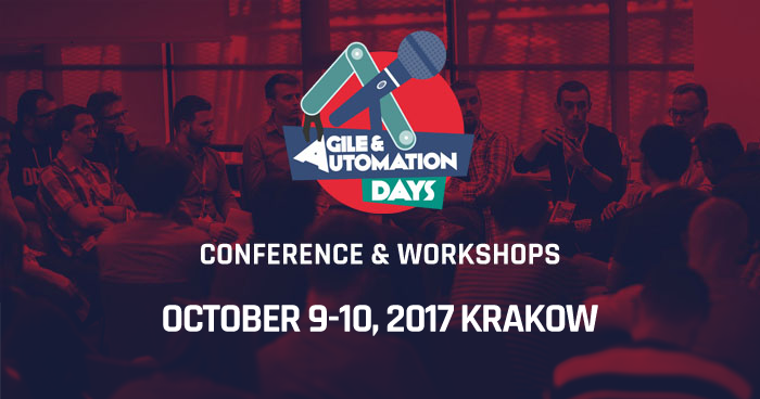 Prezentacje keynote Agile & Automation Days 2017