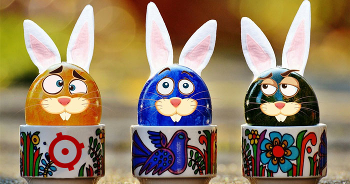 Easter egg na Wielkanoc