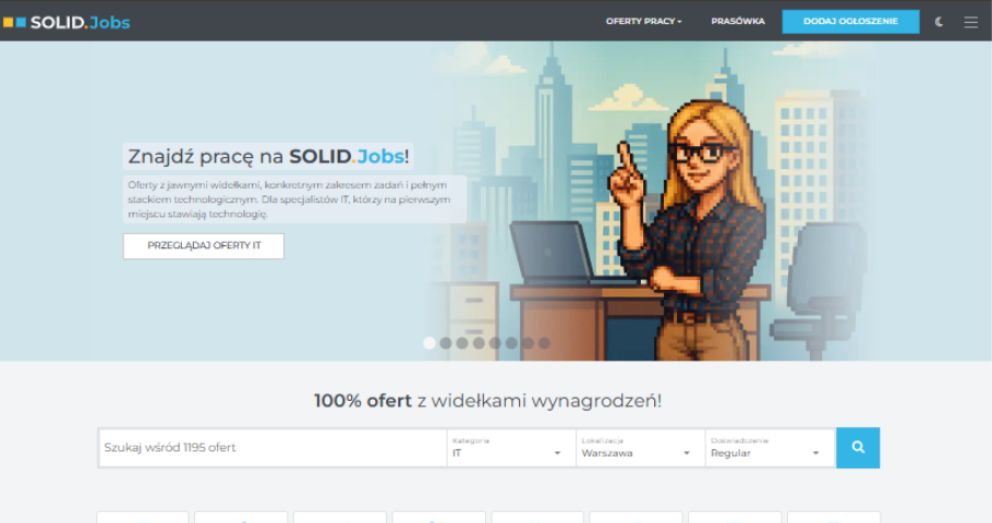 SOLID.Jobs – Platforma rekrutacyjna dla specjalistów