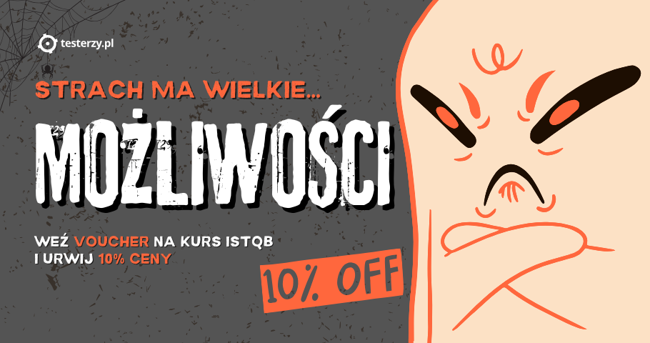 Halloweenowa promocja na szkolenia ISTQB®