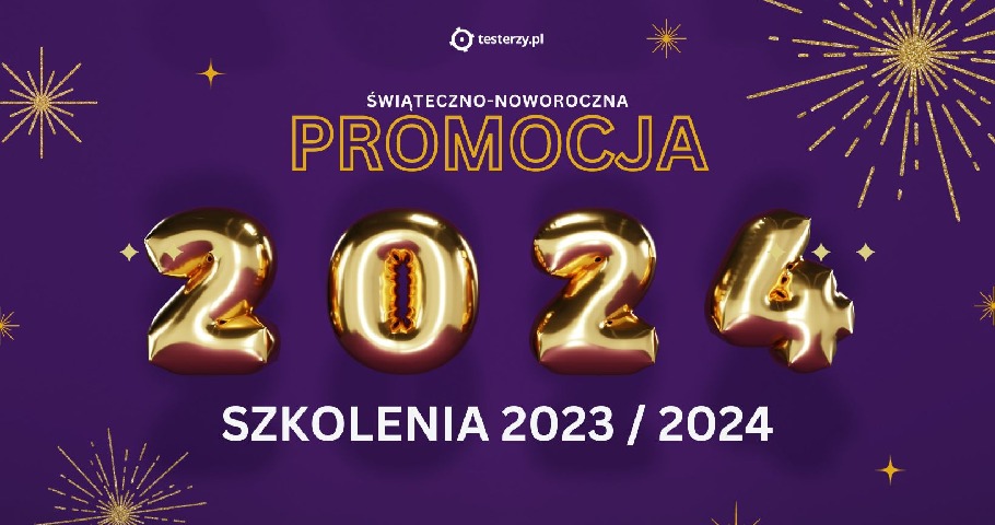 Promocja świąteczno-noworoczna w testerzy.pl