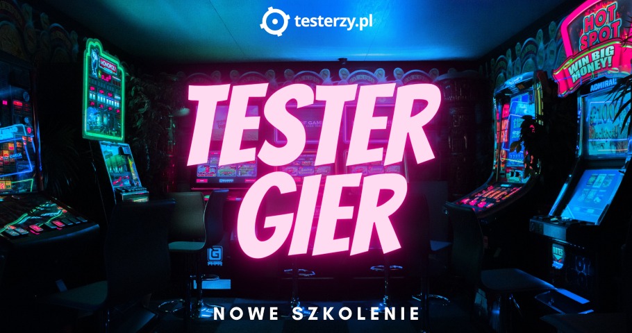 Wejdź z nami do gry. Nowe szkolenie "Tester gier" w testerzy.pl