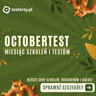 Octobertest - miesiąc tańszych szkoleń, voucherów i usług