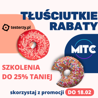 tłuściutka promocja, rabaty na szkolenia do 25%